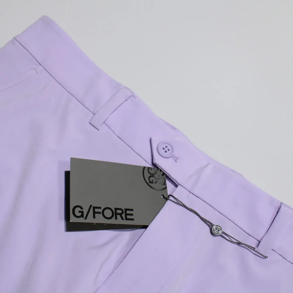 G/Fore NWT Bermuda Golf Shorts Size 34 US in Aura Purple Polyester Blend